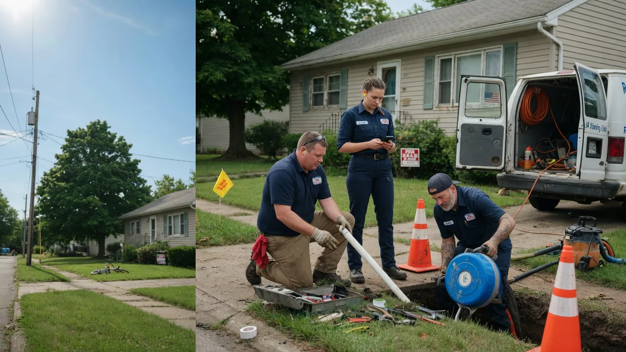 Sewer Line Repair in Claysburg, PA near me